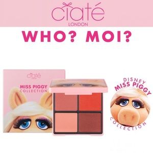 CIATE London x DISNEY Miss Piggy All About Moi! Cream Blush Palette